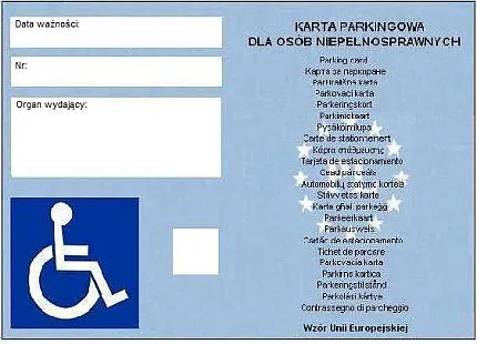 Kierując samochodem osobowym podczas przewożenia osoby niepełnosprawnej legitymującej się kartą parkingową powinieneś: